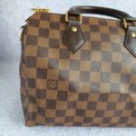LV Speedy Bandouliere 25CM N41368 Damier Ebene Coated Canvas with Leather And Gold Hardware #TOUT-3 - Image 3