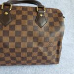 LV Speedy Bandouliere 25CM N41368 Damier Ebene Coated Canvas with Leather And Gold Hardware #TOUT-3 - Image 4
