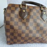 LV Speedy Bandouliere 25CM N41368 Damier Ebene Coated Canvas with Leather And Gold Hardware #TOUT-3 - Image 5