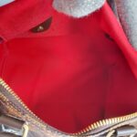 LV Speedy Bandouliere 25CM N41368 Damier Ebene Coated Canvas with Leather And Gold Hardware #TOUT-3 - Image 28