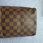 LV Speedy Bandouliere 25CM N41368 Damier Ebene Coated Canvas with Leather And Gold Hardware #TOUT-3 - Image 10