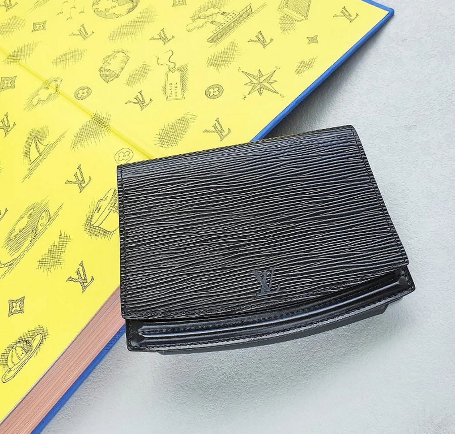 LV Tilsitt Belt Bag Black Epi Leather with Gold Hardware Bag #OLSL-3