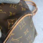 LV Tivoli GM Brown Monogram Canvas With Leather And Gold Hardware Bag #SOTR-1 - Image 13