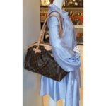 LV Tivoli GM Brown Monogram Canvas With Leather And Gold Hardware Bag #SOTR-1 - Image 31