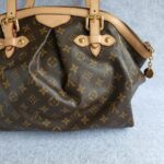 LV Tivoli GM Brown Monogram Canvas With Leather And Gold Hardware Bag #SOTR-1 - Image 6