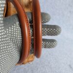 MCM Vintage Boston Bag Brown Visetos Coated Canvas With Leather And Gold Hardware #OLLO-1 - Image 23