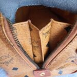 MCM Vintage Boston Bag Brown Visetos Coated Canvas With Leather And Gold Hardware #OLLO-1 - Image 31