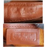 MCM Vintage Boston Bag Brown Visetos Coated Canvas With Leather And Gold Hardware #OLLO-1 - Image 25