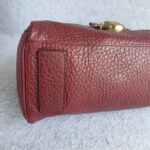 Mulberry 2way bag Maroon Leather with Gold Hardware #OLLR-2 - Image 9