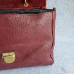 Mulberry 2way bag Maroon Leather with Gold Hardware #OLLR-2 - Image 23