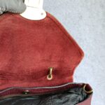 Mulberry 2way bag Maroon Leather with Gold Hardware #OLLR-2 - Image 21