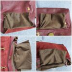 Mulberry 2way bag Maroon Leather with Gold Hardware #OLLR-2 - Image 27