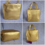 Prada Tote Gold Lambskin with Gold Hardware #GLTRK-2 - Image 2