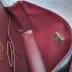 Chanel Medium Double Flap Black Grained Calfskin with Gold Hardware #OLKT-1 - Image 29