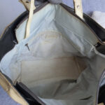 Chanel Paris Biarittz Grey/Beige Coated Canvas with Leather and Silver Hardware #GLOLS-1 - Image 31