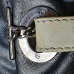 Chanel Paris Biarittz Grey/Beige Coated Canvas with Leather and Silver Hardware #GLOLS-1 - Image 24