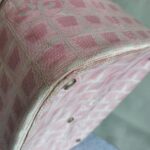 Chanel Traveline Travel Bag Pink Canvas with Leather and Silver Hardware #OLRK-1 - Image 17