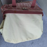 Chanel Traveline Travel Bag Pink Canvas with Leather and Silver Hardware #OLRK-1 - Image 32