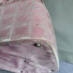 Chanel Traveline Travel Bag Pink Canvas with Leather and Silver Hardware #OLRK-1 - Image 16