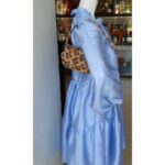 Dior Vintage Small Tote Brown/Black Leopard Print Snake Skin with Silver Hardware #GLOLU-4 - Image 27