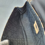 Dior Vintage Small Tote Brown/Black Leopard Print Snake Skin with Silver Hardware #GLOLU-4 - Image 26