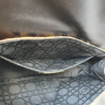 Dior Vintage Small Tote Brown/Black Leopard Print Snake Skin with Silver Hardware #GLOLU-4 - Image 22