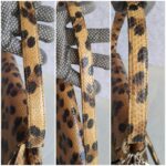 Dior Vintage Small Tote Brown/Black Leopard Print Snake Skin with Silver Hardware #GLOLU-4 - Image 15