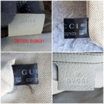 Gucci Bella Brown/White Canvas with Leather and Gold Hardware #OLSK-4 - Image 29