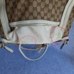 Gucci Bella Brown/White Canvas with Leather and Gold Hardware #OLSK-4 - Image 31