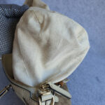 Gucci Bella Brown/White Canvas with Leather and Gold Hardware #OLSK-4 - Image 36