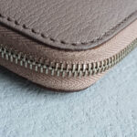 Hermes Classic Azap Zip Around Wallet Etoupe Mysore Leather with Palladium Hardware #OLSR-7 - Image 13