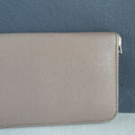 Hermes Classic Azap Zip Around Wallet Etoupe Mysore Leather with Palladium Hardware #OLSR-7 - Image 7