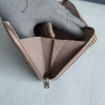 Hermes Classic Azap Zip Around Wallet Etoupe Mysore Leather with Palladium Hardware #OLSR-7 - Image 17