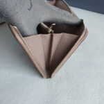 Hermes Classic Azap Zip Around Wallet Etoupe Mysore Leather with Palladium Hardware #OLSR-7 - Image 18