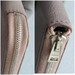 Hermes Classic Azap Zip Around Wallet Etoupe Mysore Leather with Palladium Hardware #OLSR-7 - Image 10