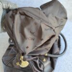 MCM Boston Bag Brown Canvas With Leather And Gold Hardware #OLSL-6 - Image 28