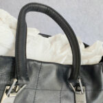 Chanel Tote Black Soft Calf Leather with Silver Hardware #OUKL-2 - Image 19