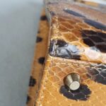 Dior Vintage Tote Brown/Black Snake Skin with Silver Hardware #GLOCC-2 - Image 10