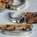 Dior Vintage Tote Brown/Black Snake Skin with Silver Hardware #GLOCC-2 - Image 18