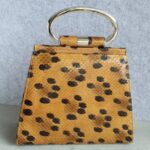 Dior Vintage Tote Brown/Black Snake Skin with Silver Hardware #GLOCC-2 - Image 3