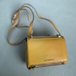 Givenchy Pandora Box Mini Yellow Patent Leather with Silver Hardware #OEOL-1