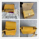 Givenchy Pandora Box Mini Yellow Patent Leather with Silver Hardware #OEOL-1 - Image 4