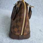 LV Alma BB Damier Ebene Coated Canvas with Leather and Gold Hardware #TOUT-2 - Image 6