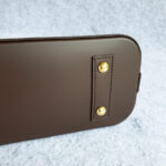 LV Alma BB Damier Ebene Coated Canvas with Leather and Gold Hardware #TOUT-2 - Image 9