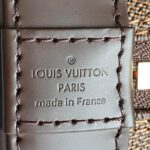 LV Alma BB Damier Ebene Coated Canvas with Leather and Gold Hardware #TOUT-2 - Image 20