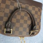 LV Alma BB Damier Ebene Coated Canvas with Leather and Gold Hardware #TOUT-2 - Image 19