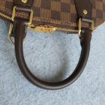 LV Alma BB Damier Ebene Coated Canvas with Leather and Gold Hardware #TOUT-2 - Image 17