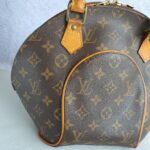 LV Ellipse PM Brown Monogram Canvas with Leather and Gold Hardware #OUEO-2 - Image 5