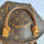 LV Ellipse PM Brown Monogram Canvas with Leather and Gold Hardware #OUEO-2 - Image 17