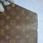 LV M61276 Felicie Pochette Brown Monogram Canvas with Gold Hardware #TOLK-1 - Image 4